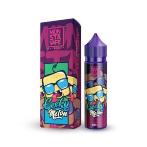 Geeky Melon(No mint) by Monsta Vape E Liquid 60ml Shortfill