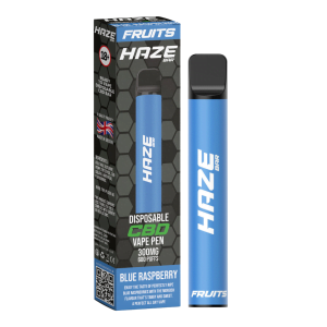 Blue Raspberry Haze CBD Vape Disposable 300MG 600 Puffs