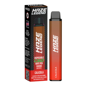 Haze Legend Cali Cola 1000mg 3500 Puffs Disposble Vape